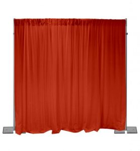 Pipe and Drape Backdrop, 10-ft sections