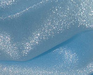 Light Blue Sparkle Organza