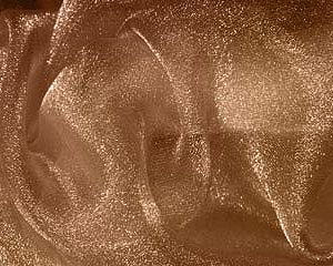 Brown Sparkle Organza