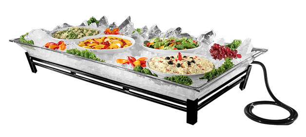 Glacier Ice Tray w/Stand, 2ft x 4ft