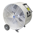 Drum Fan, White 36-inch