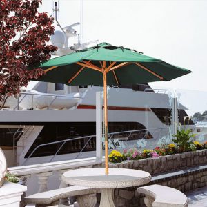 Patio Umbrella with Base, Green 60-inch