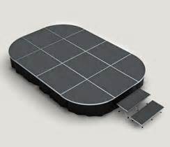 Quarter Round Stage, 4ft