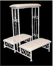 Kneeling Bench Set, Riviera Pewter