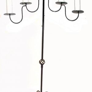 Wrought Iron Pyramid, 5 Pillar