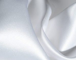 White Poly Satin