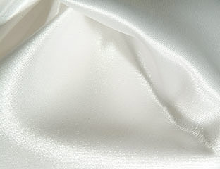 Ivory Poly Satin