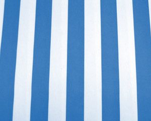 Blue White Awning