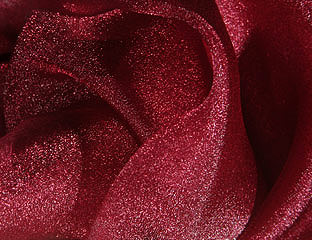 Burgundy Sparkle Organza