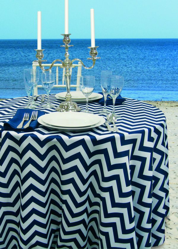 Chevron Print Linens