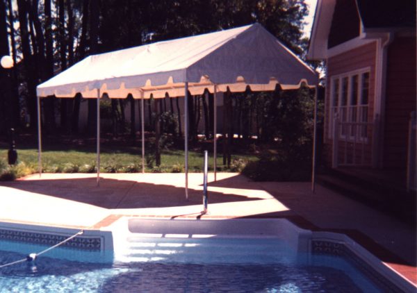 9x10 White Expandable Marquis Canopy