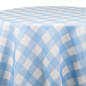 1 inch Buffalo Check Light Blue