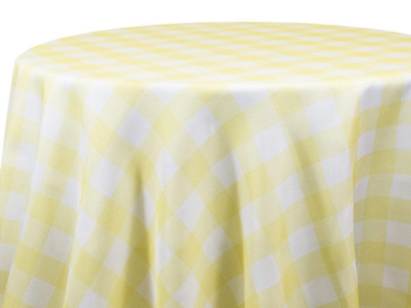 1 inch Buffalo Check Yellow