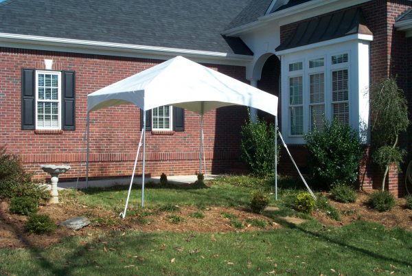 10x10 White Frame Canopy