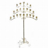 Tier Candelabra, Brass 21 branch