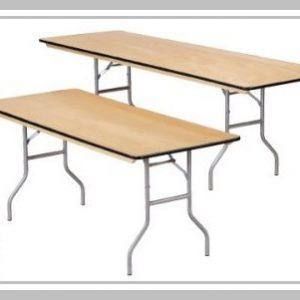 Banquet Table, 6-ft or 8-ft