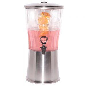 Beverage Dispenser, Stainless 3 Gallon
