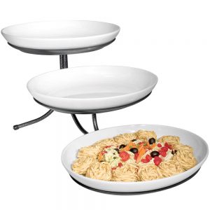 Oval Incline w 3 Bowls