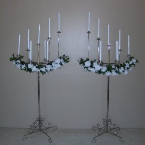 Celebration Candelabra, Silver 9 branch