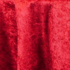 Crushed Velour Red