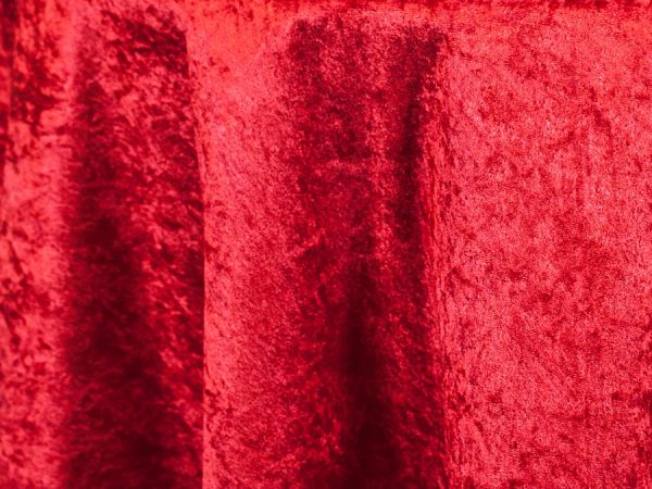 Crushed Velour Red