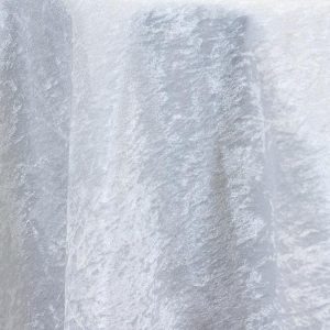 Crushed Velour White