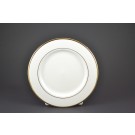 Bread & Butter Plate, Ivory with Gold Band