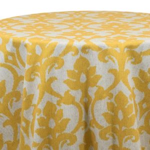 Ikat Raw Silk Yellow