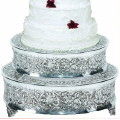 Cake Plateau, Round Silver