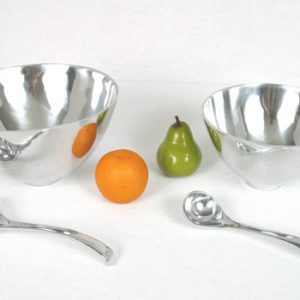 Aluminum Scoop Bowl, Small