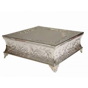 Cake Plateau, Silver Square