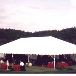 40x70 Canopy, White Future Trac Frame