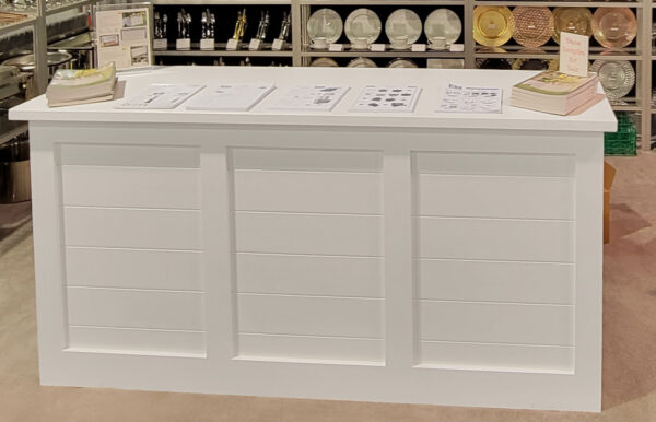 White Wooden Bar