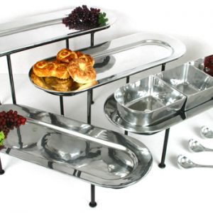 Oval Aluminum 10x26 Tray