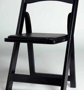 Black Wooden Chair