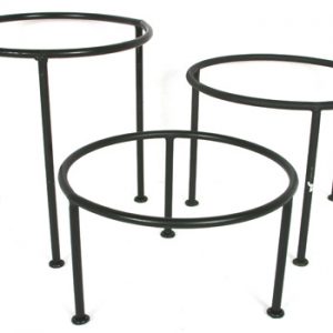 Stand, Round Wrought Iron
