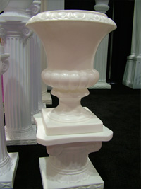 Grecian Urn, White