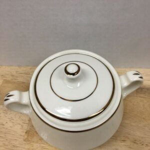 Gold Band Sugar Bowl