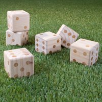 Wooden Lawn Dice