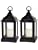 Contemporary Metal Lantern, 6-inch