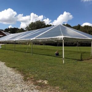 Clear Top 30x45 Frame Canopy