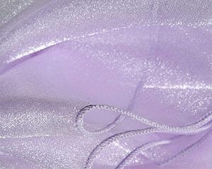 Lilac Sparkle Organza