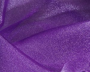 Purple Sparkle Organza