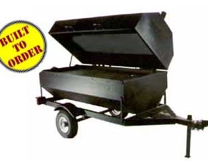 Towable Charcoal Grill, 30x60" Cookspace"