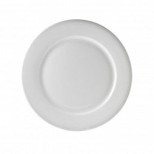 Luncheon Plate, 9inch White Bistro