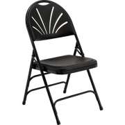 Fanback Chair, Black