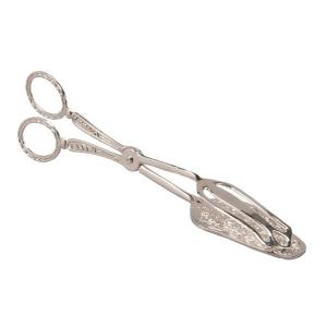 Pastry Tongs, Silver