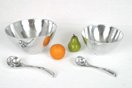 Aluminum Scoop Bowl, Small