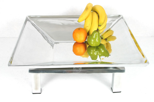 Bowl, Square Aluminum
