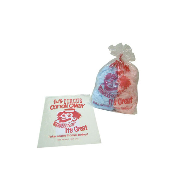 Cotton Candy Bags, 100-pkg